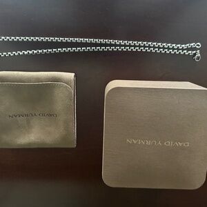 David Yurman Box Chain Necklace